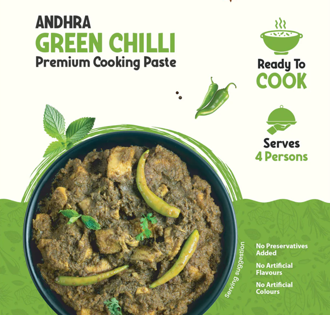 Andhra Green Chilli Paste